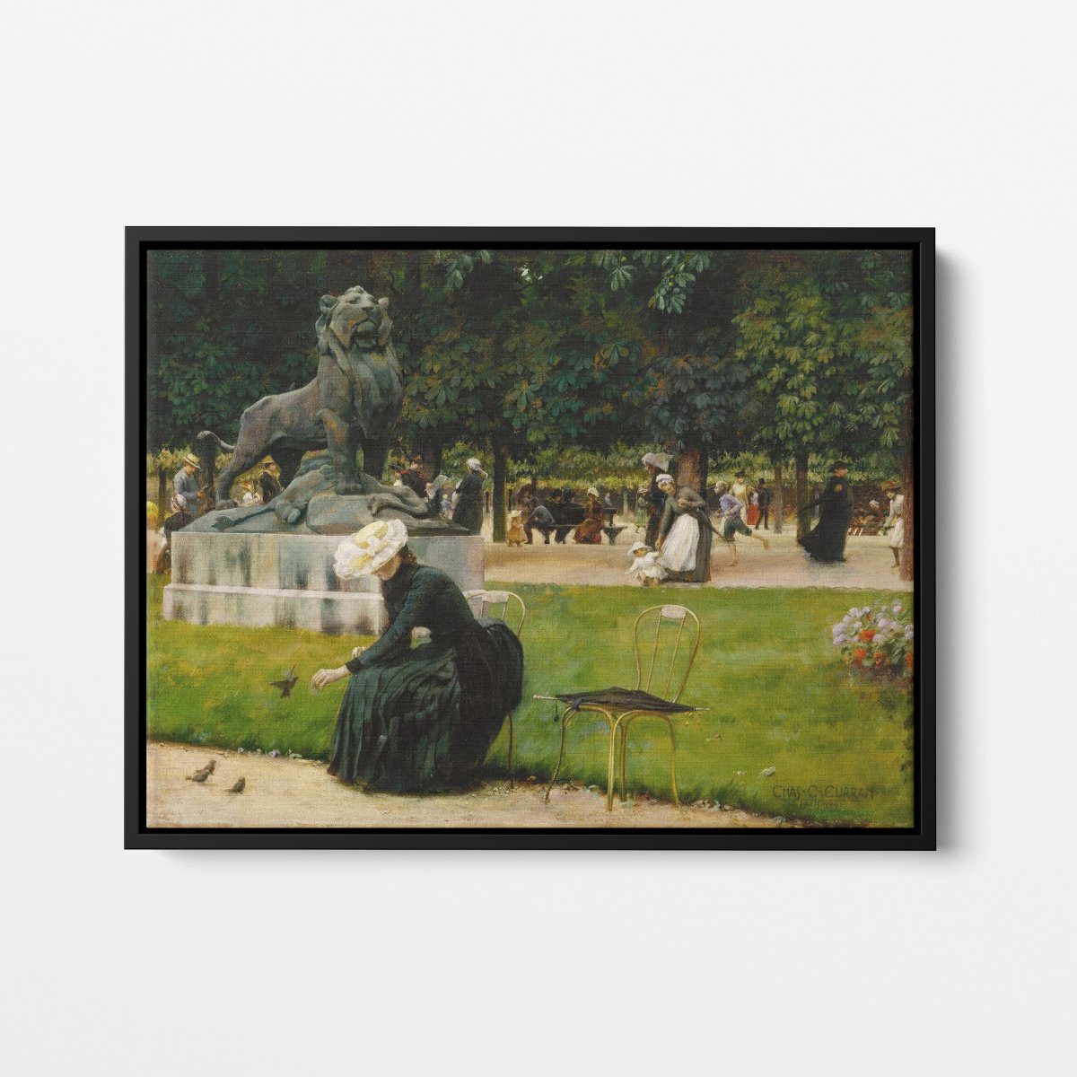 In the Luxembourg Garden | Charles Curran | Ave Legato Art Prints