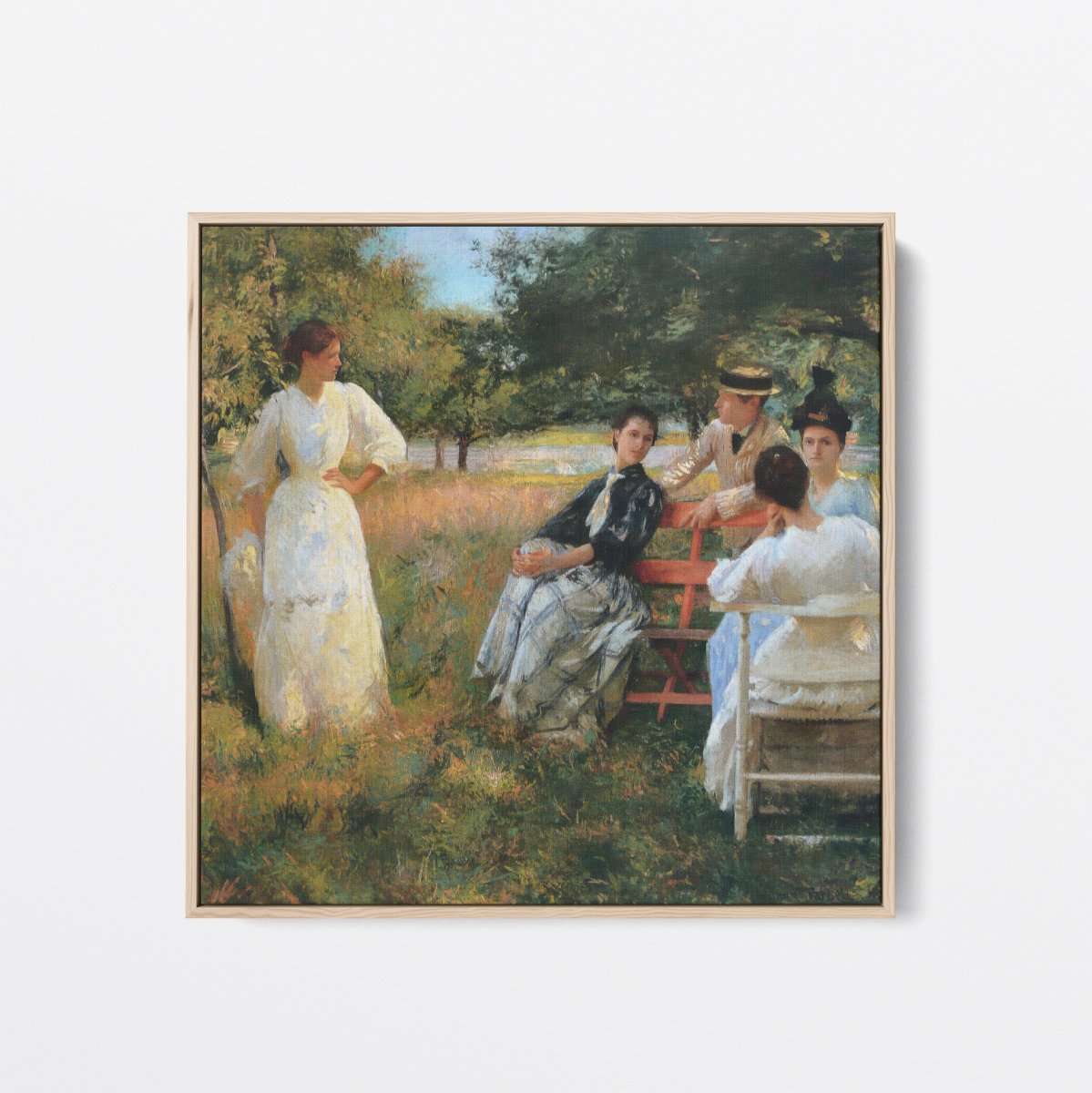 In the Orchard | Edmund Charles Tarbell | Ave Legato Art Prints