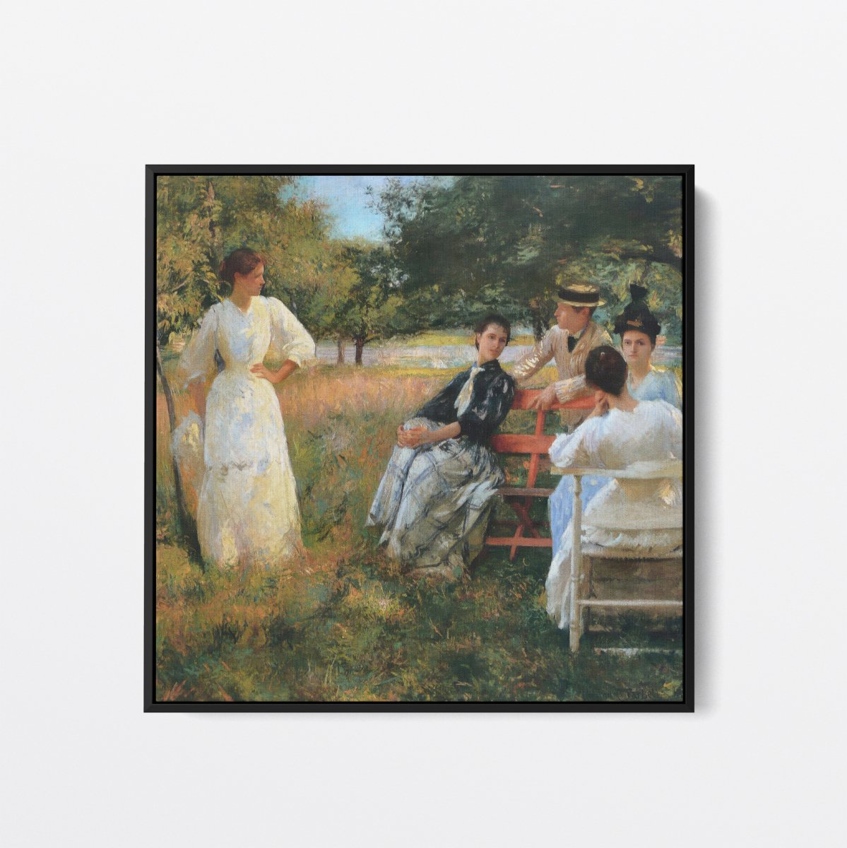 In the Orchard | Edmund Charles Tarbell | Ave Legato Art Prints