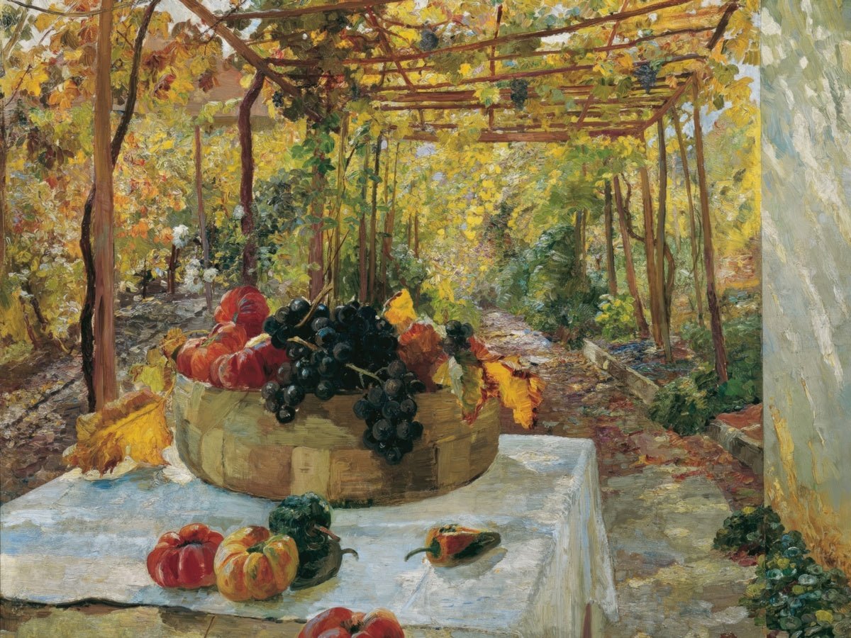 In the Pergola | Marie Egner | Ave Legato Art Prints