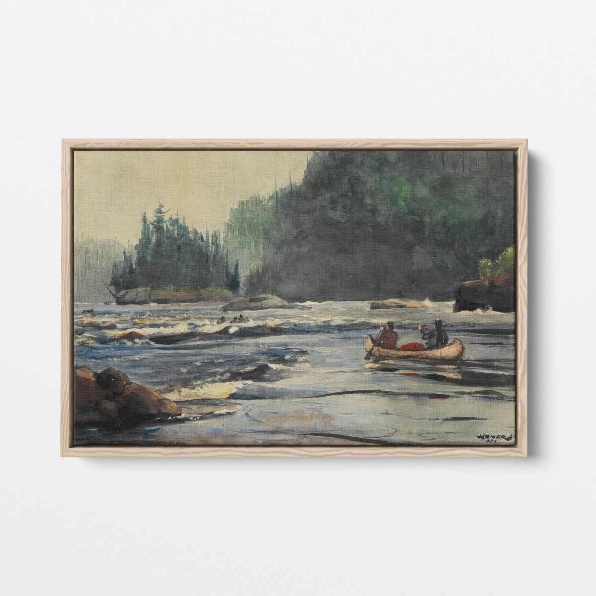 In the Rapids | Winslow Homer | Ave Legato Art Prints