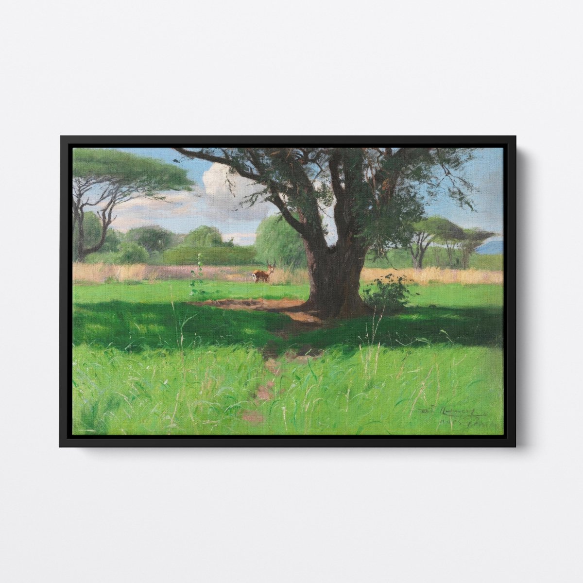 In the Savanna, East Africa | Wilhelm Kuhnert | Ave Legato Art Prints