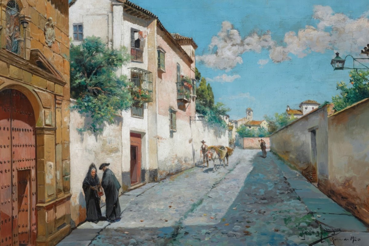 In the Street, Granada | Manuel García y Rodríguez | Ave Legato Art Prints