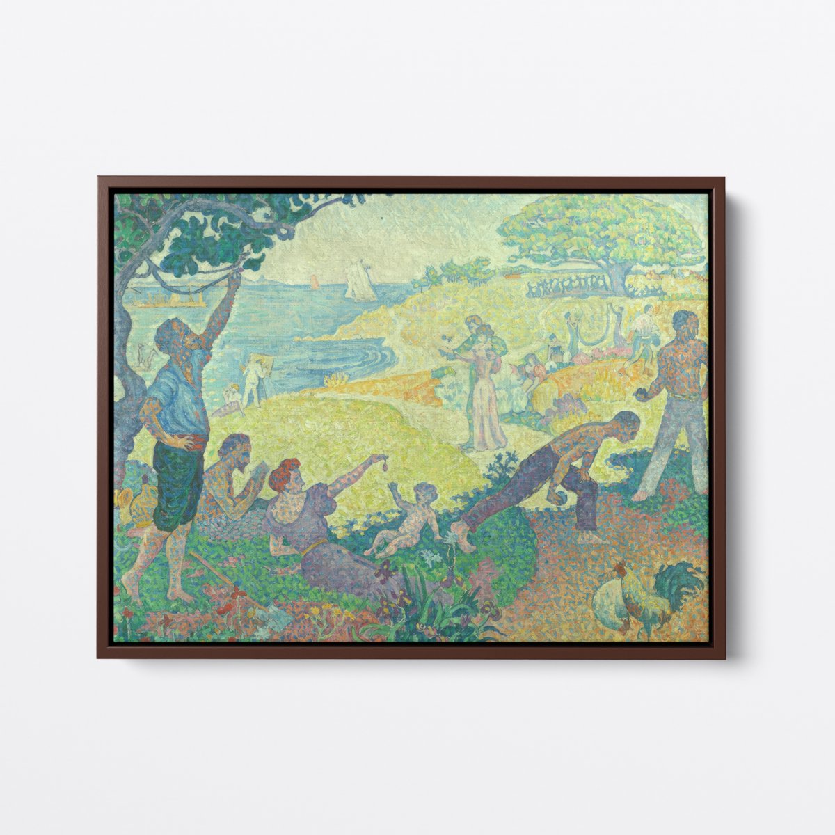 In the Time of Harmony | Paul Signac | Ave Legato | Canvas Art Prints | Vintage Artwork