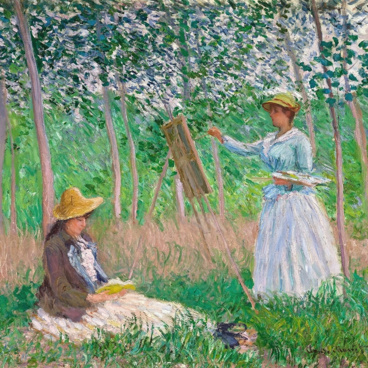 In the Woods at Giverny | Claude Monet | Ave Legato Art Prints