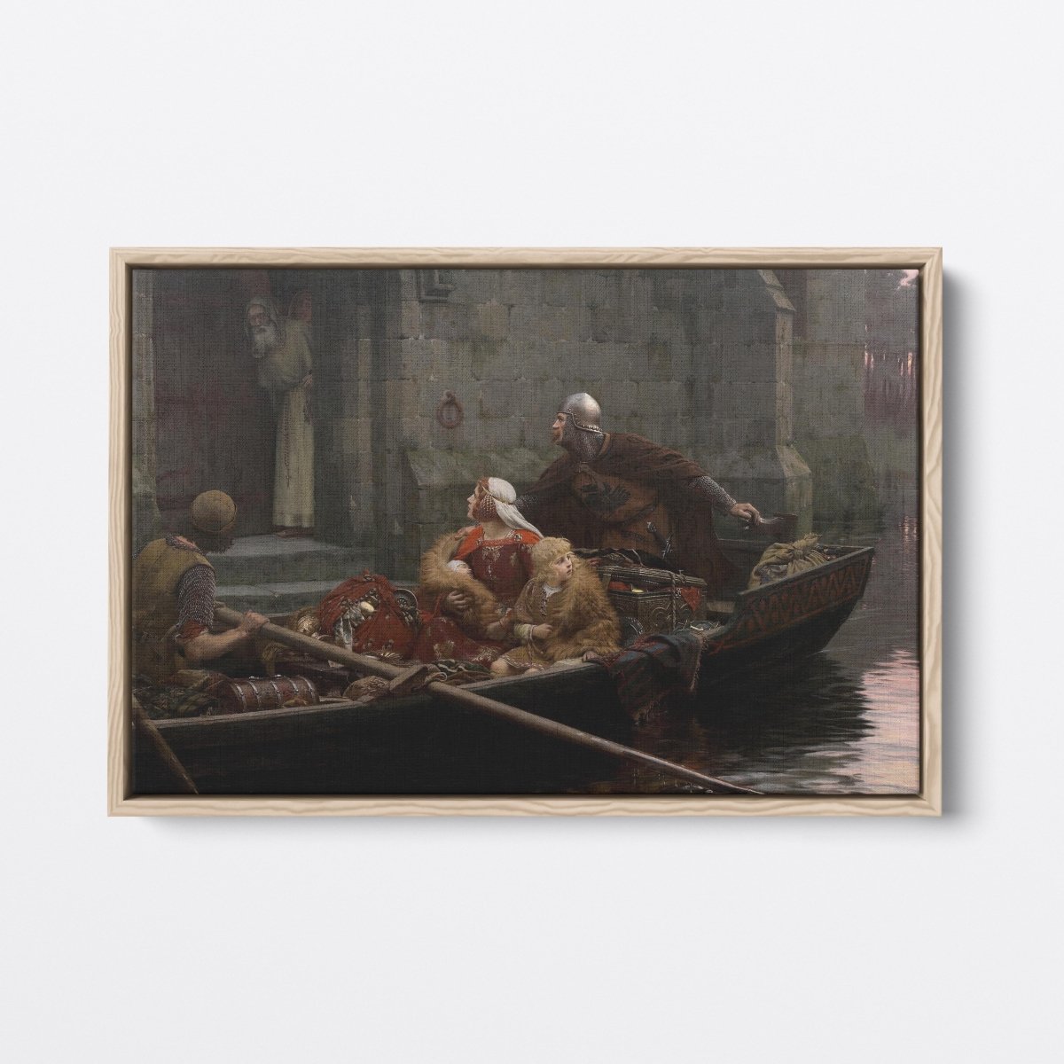 In Time of Peril | Edmund Leighton | Ave Legato Art Prints