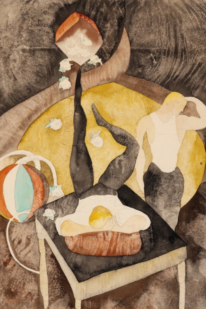 In Vaudeville, Two Acrobat - Jugglers | Charles Demuth | Ave Legato Art Prints