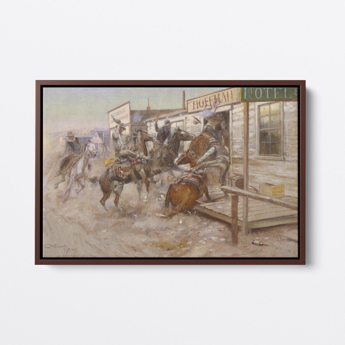 In Without Knocking | Charles Russell | Ave Legato Art Prints