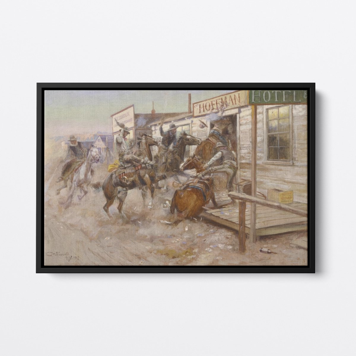 In Without Knocking | Charles Russell | Ave Legato Art Prints