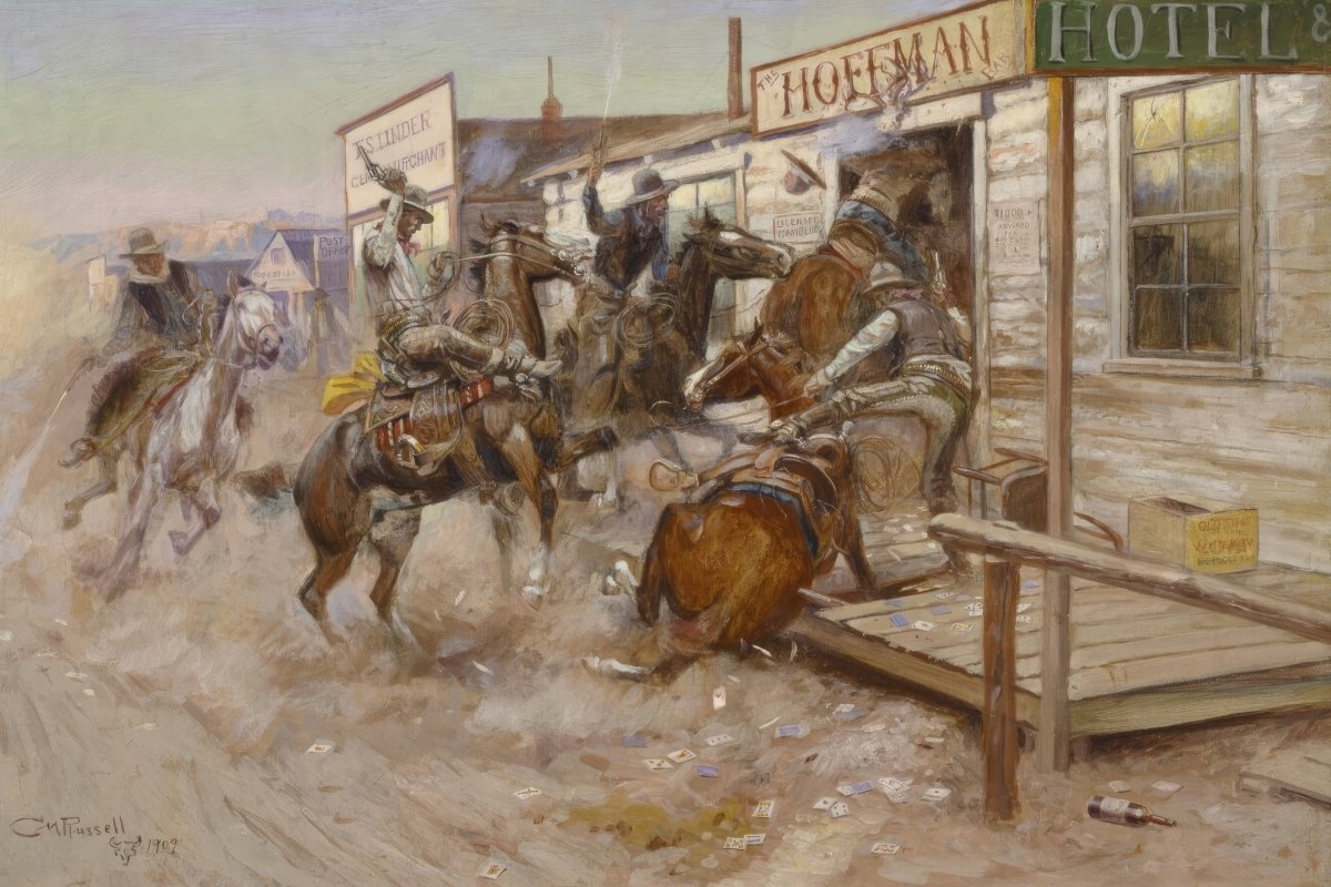 In Without Knocking | Charles Russell | Ave Legato Art Prints