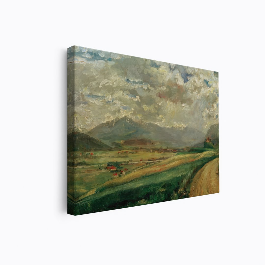 Inntal Landscape | Lovis Corinth | Ave Legato | Canvas Art Prints | Vintage Artwork