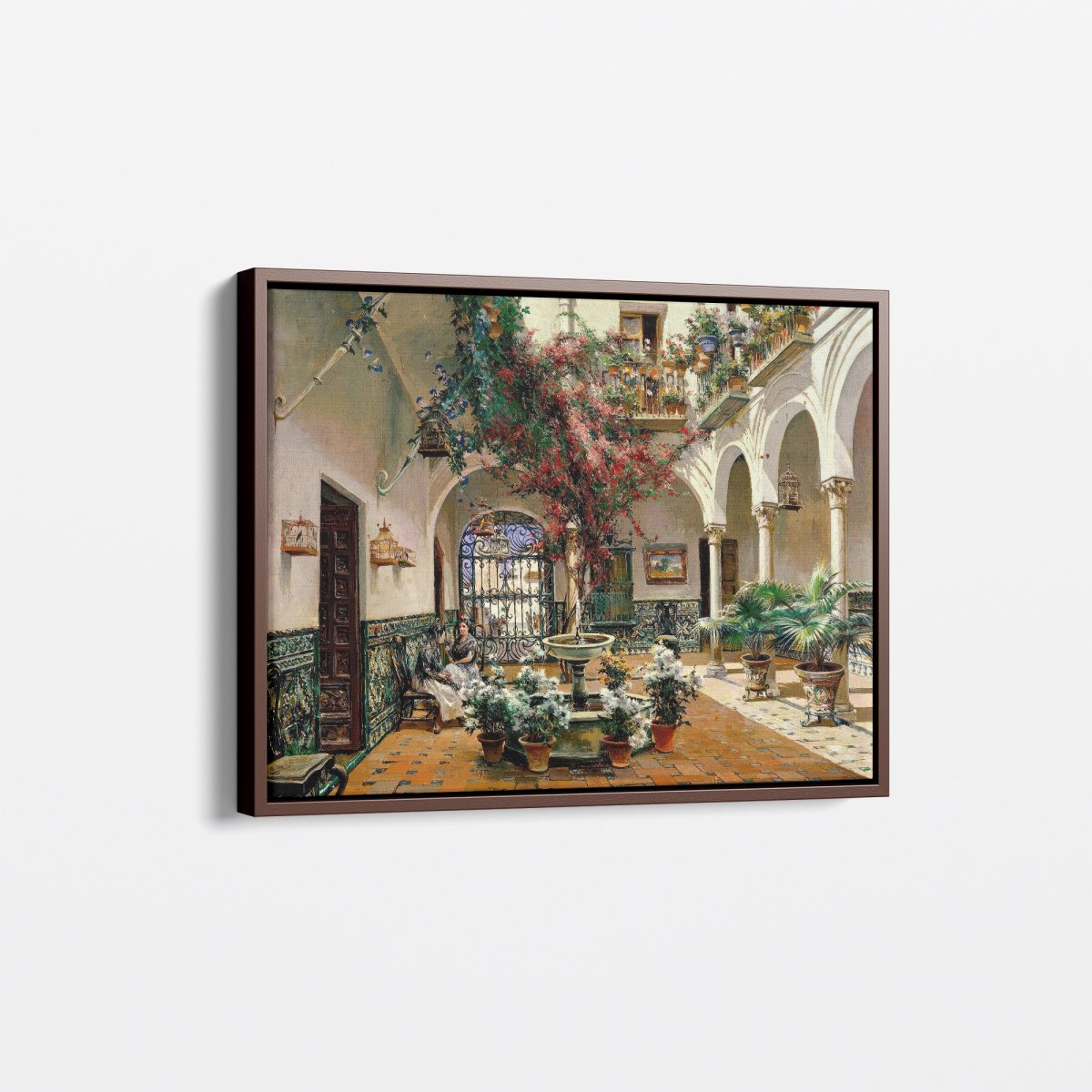 Inside Courtyard, Seville | Manuel García y Rodríguez | Ave Legato Art Prints