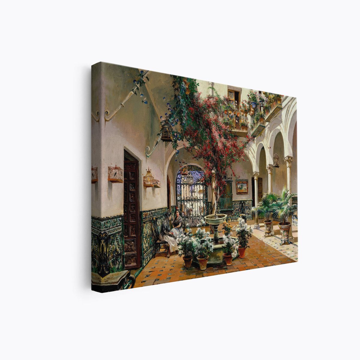 Inside Courtyard, Seville | Manuel García y Rodríguez | Ave Legato Art Prints