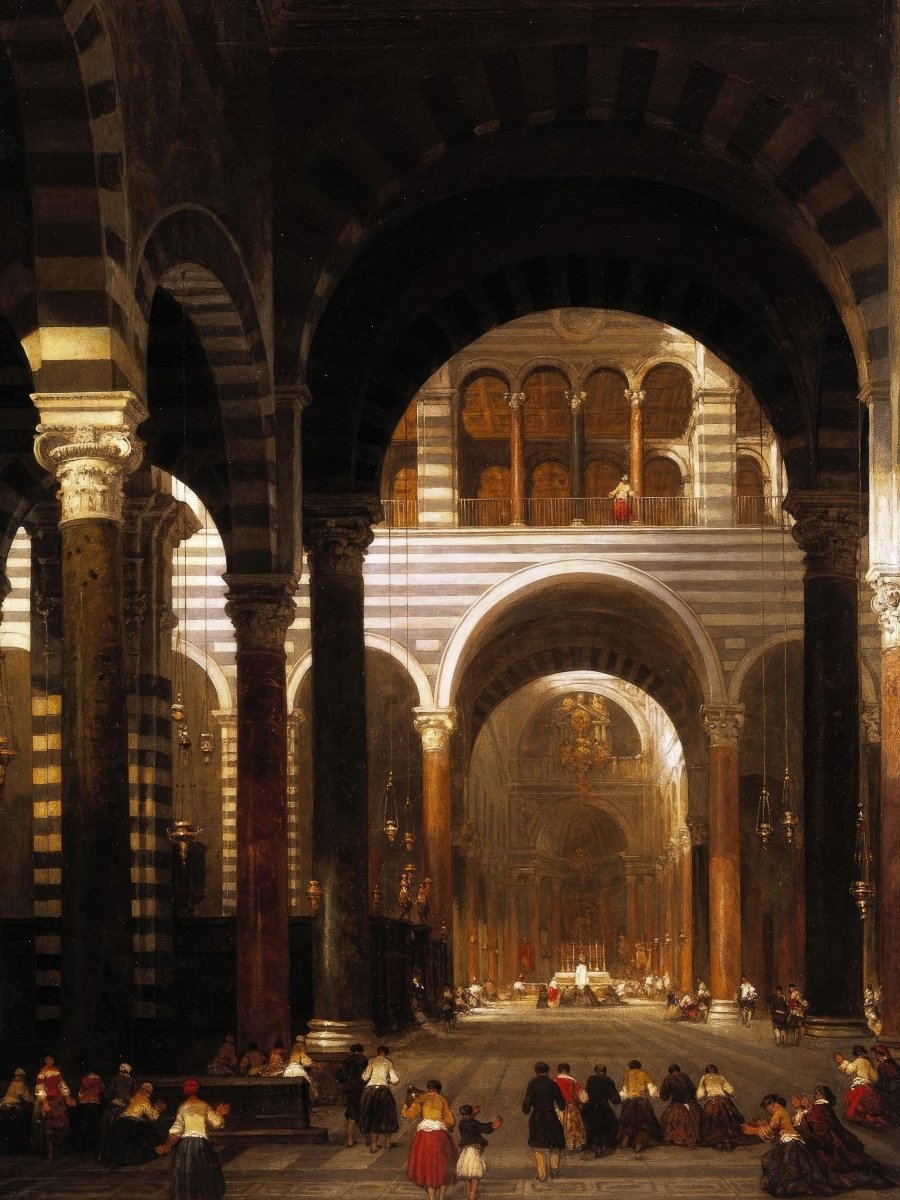 Interior of the Cathedral, Pisa | David Roberts | Ave Legato Art Prints