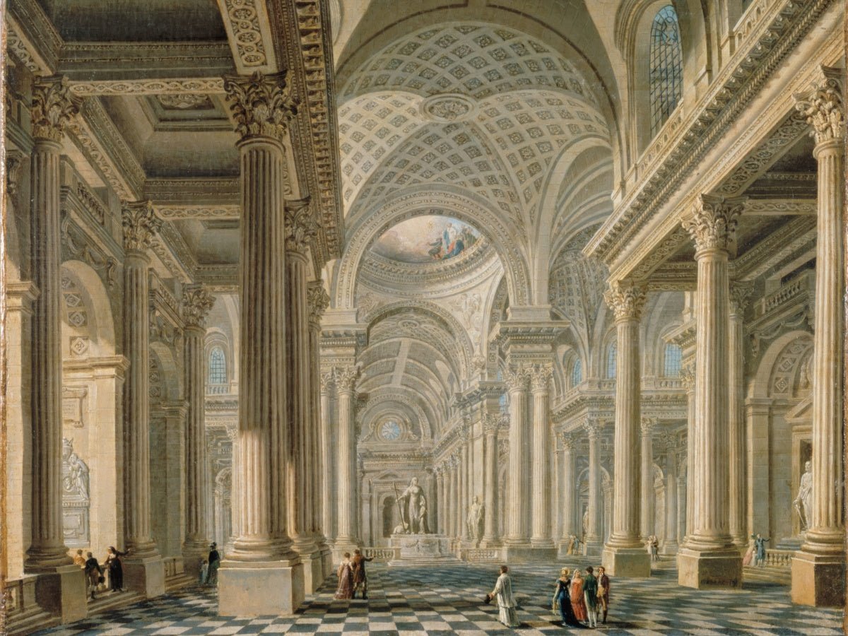 Interior of the Church of La Madeleine | Pierre Demachy | Ave Legato Art Prints