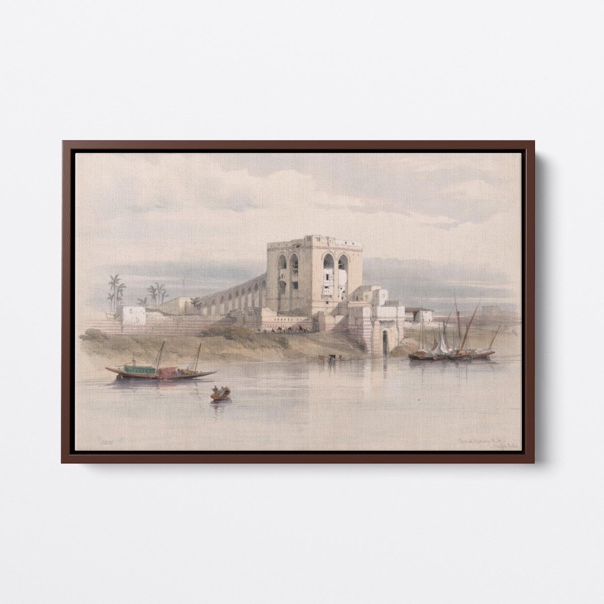 Island of Rhoda, Cairo | David Roberts | Ave Legato Art Prints