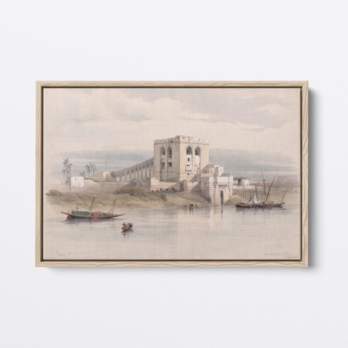 Island of Rhoda, Cairo | David Roberts | Ave Legato Art Prints