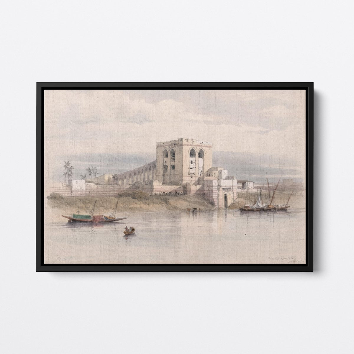 Island of Rhoda, Cairo | David Roberts | Ave Legato Art Prints