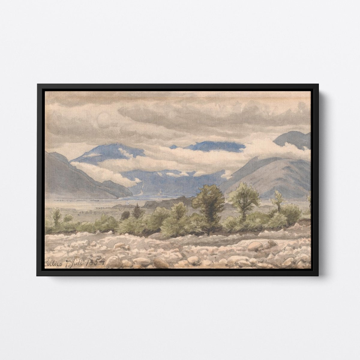 Italian Mountain Landscape | P.C. Skovgaard | Ave Legato Art Prints