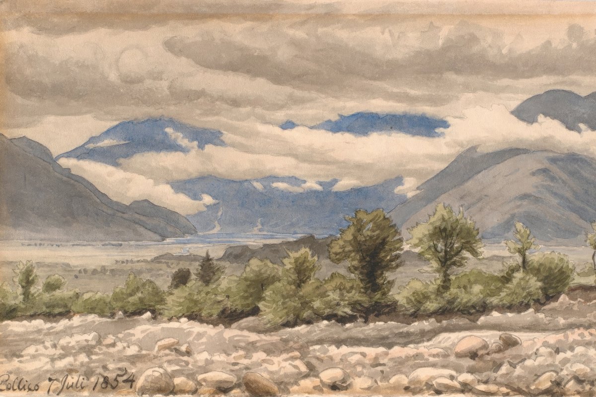 Italian Mountain Landscape | P.C. Skovgaard | Ave Legato Art Prints