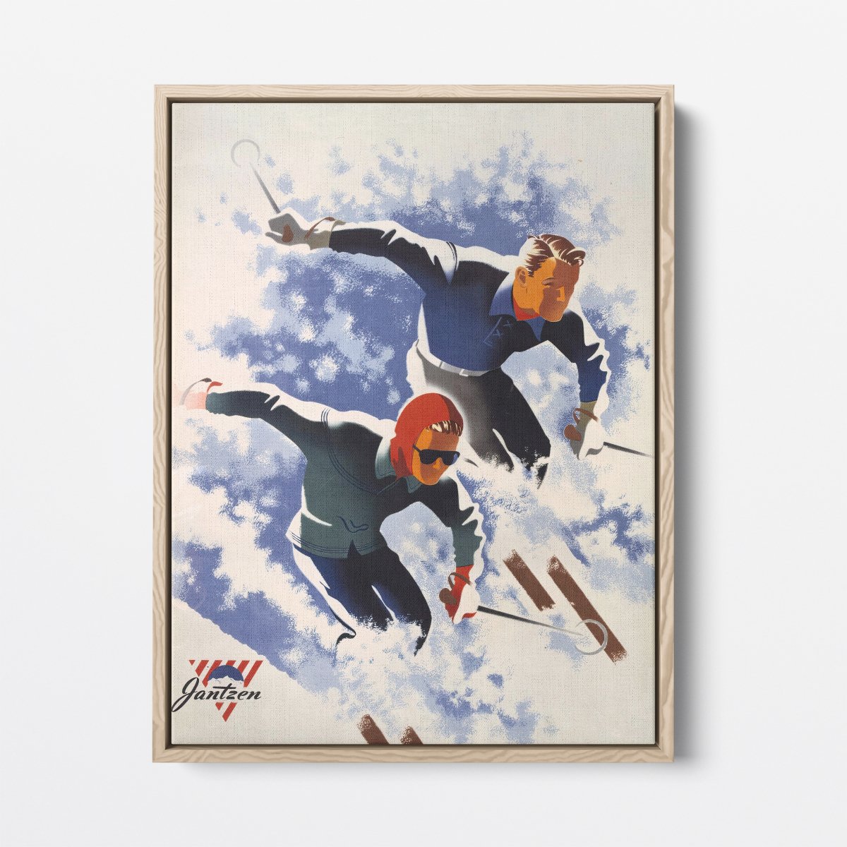 Jantzen Ski, Jackson Hole | Joseph Binder | Ave Legato Art Prints