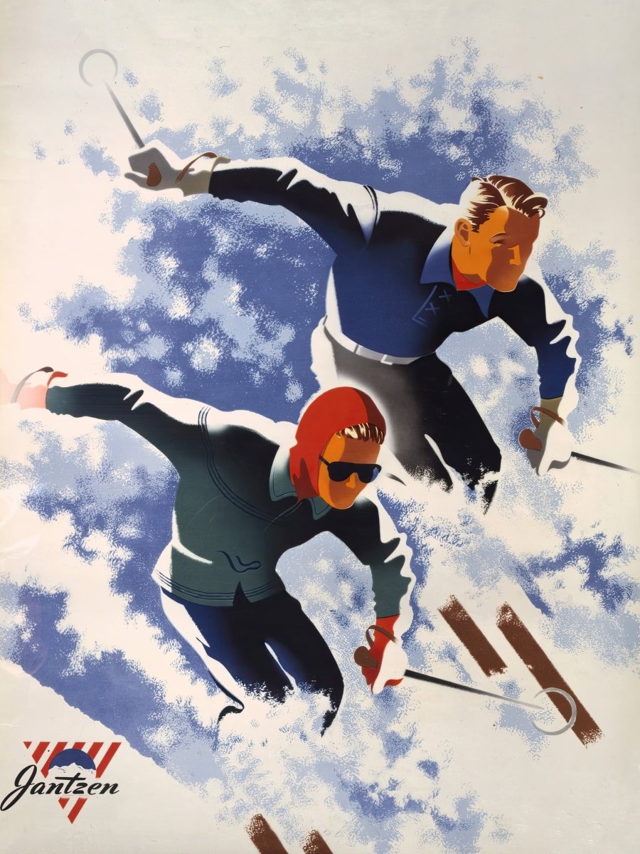 Jantzen Ski, Jackson Hole | Joseph Binder | Ave Legato Art Prints