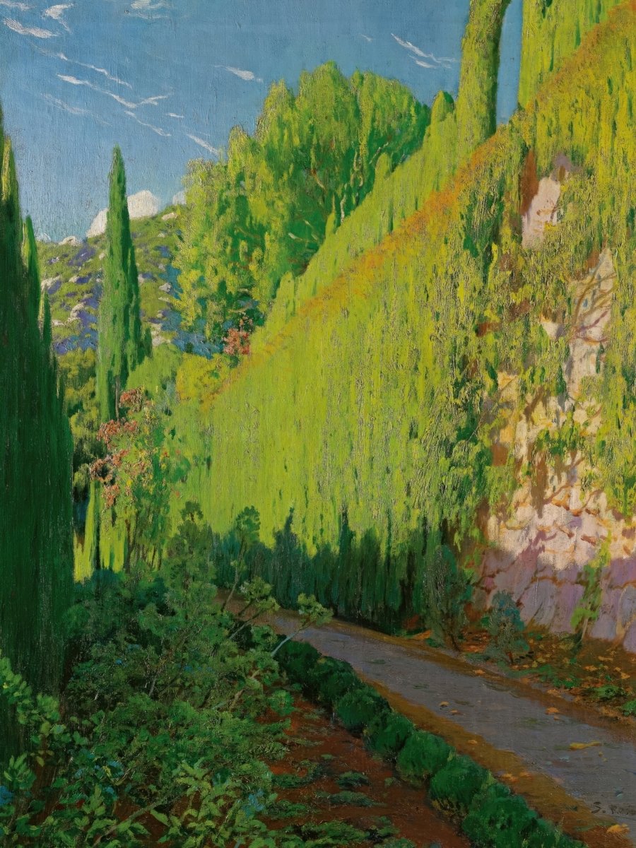 Jardin de Sa Coma, Valdemosa | Santiago Rusiñol | Ave Legato Art Prints