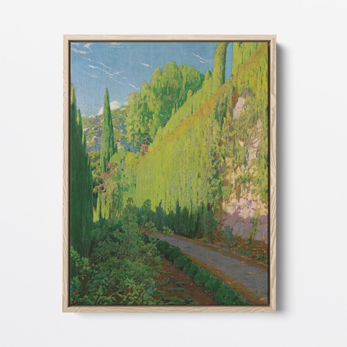 Jardin de Sa Coma, Valdemosa | Santiago Rusiñol | Ave Legato Art Prints