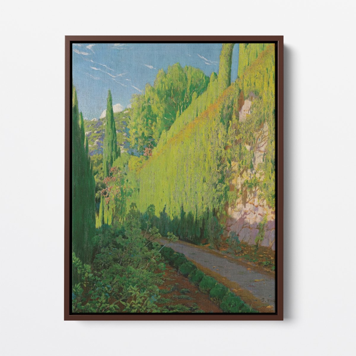 Jardin de Sa Coma, Valdemosa | Santiago Rusiñol | Ave Legato Art Prints