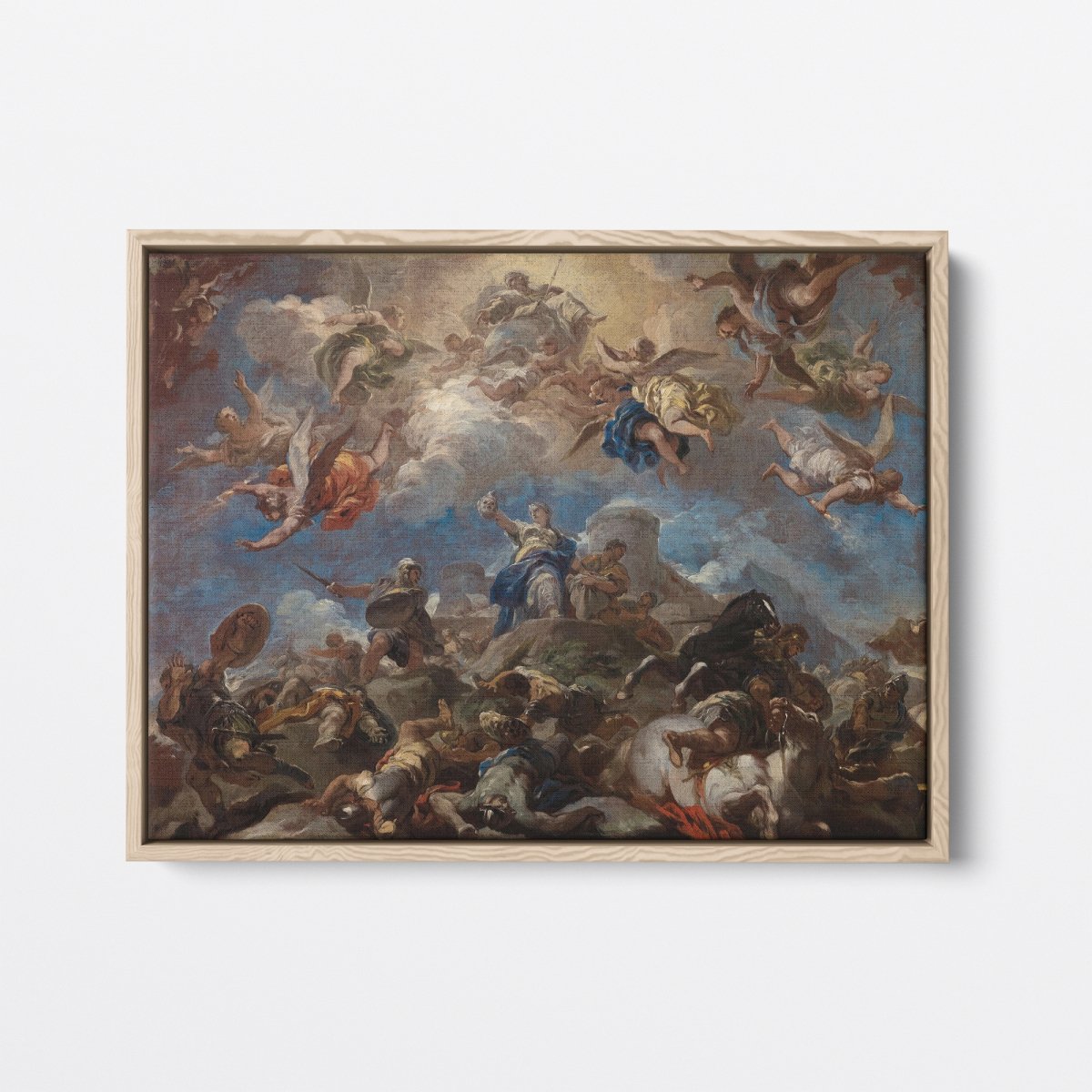 Judith Displaying the Head of Holofernes | Luca Giordano | Ave Legato Art Prints