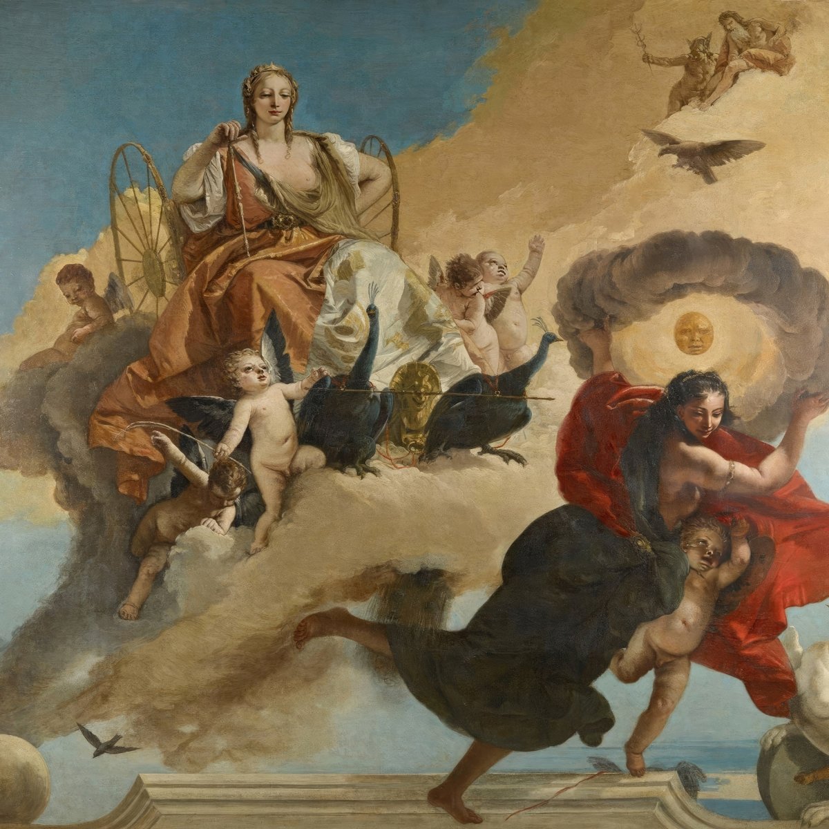 Juno and Luna | Giovanni Battista Tiepolo | Ave Legato Art Prints