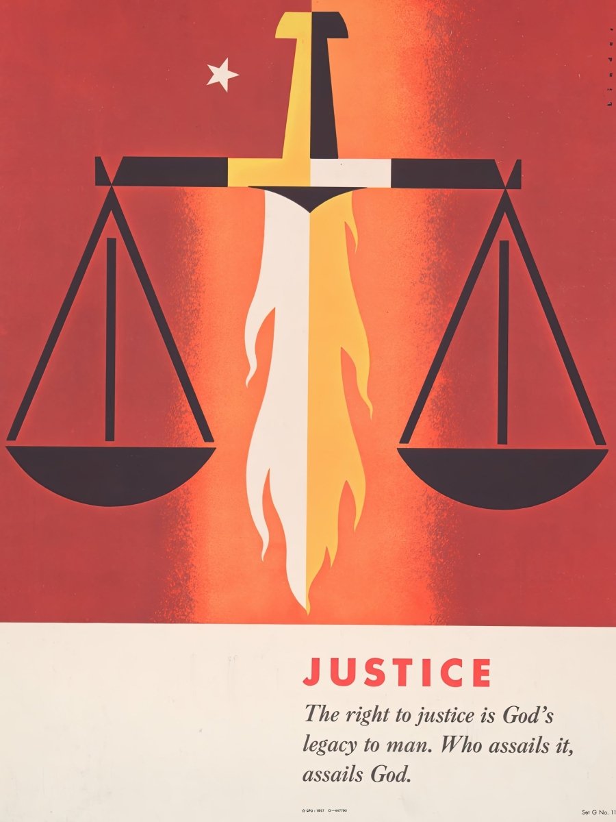 Justice | Joseph Binder | Ave Legato Art Prints