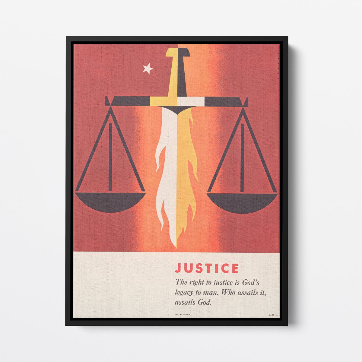 Justice | Joseph Binder | Ave Legato Art Prints