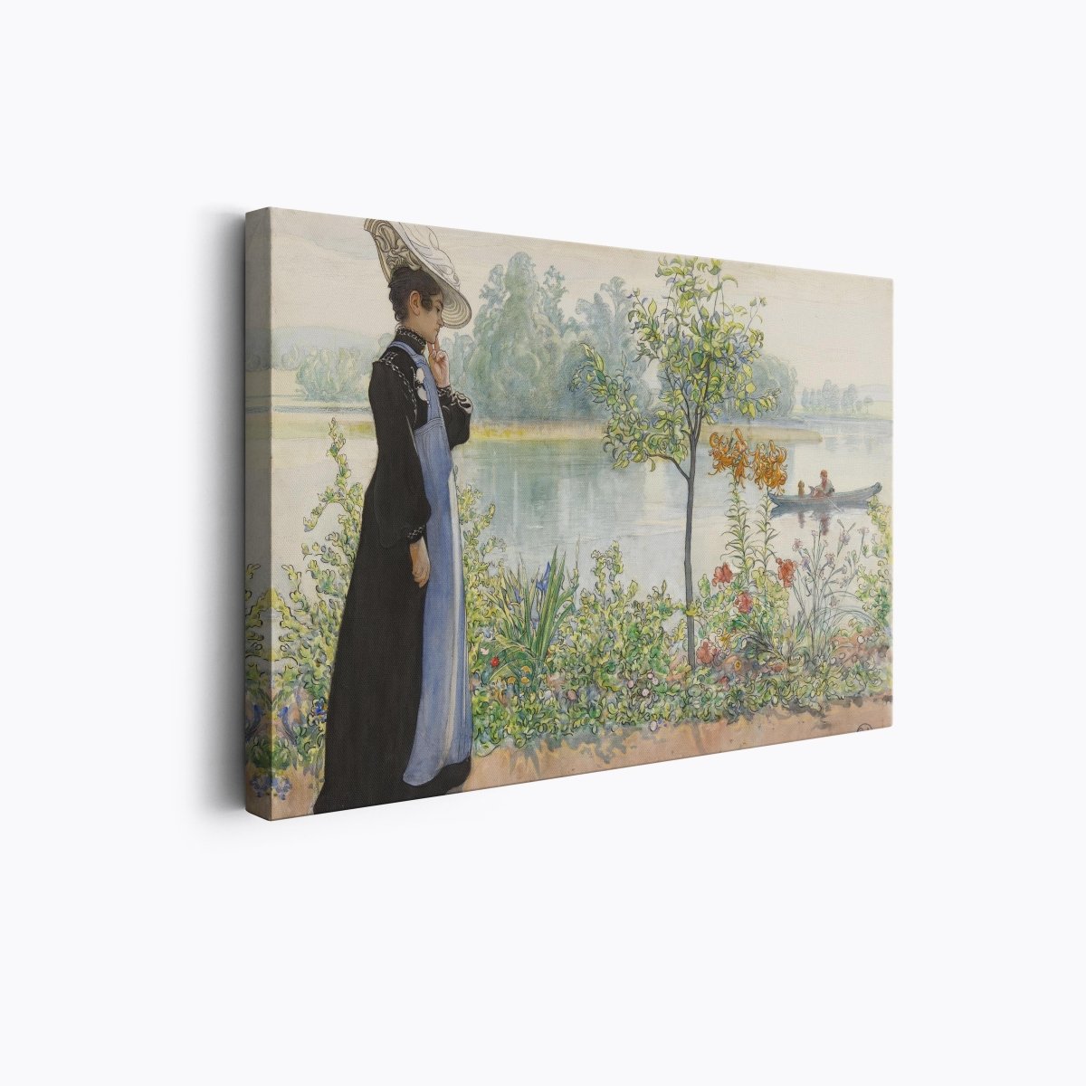 Karin by the Shore | Carl Larsson | Ave Legato Art Prints