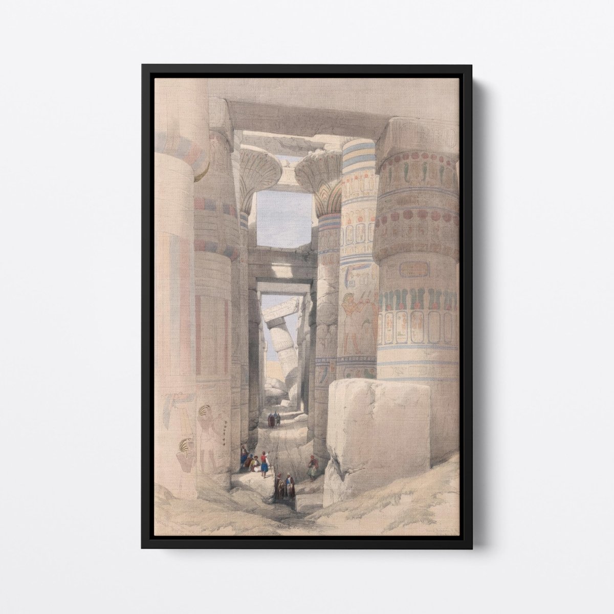 Karnak Temple, Thebes, Egypt | David Roberts | Ave Legato Art Prints