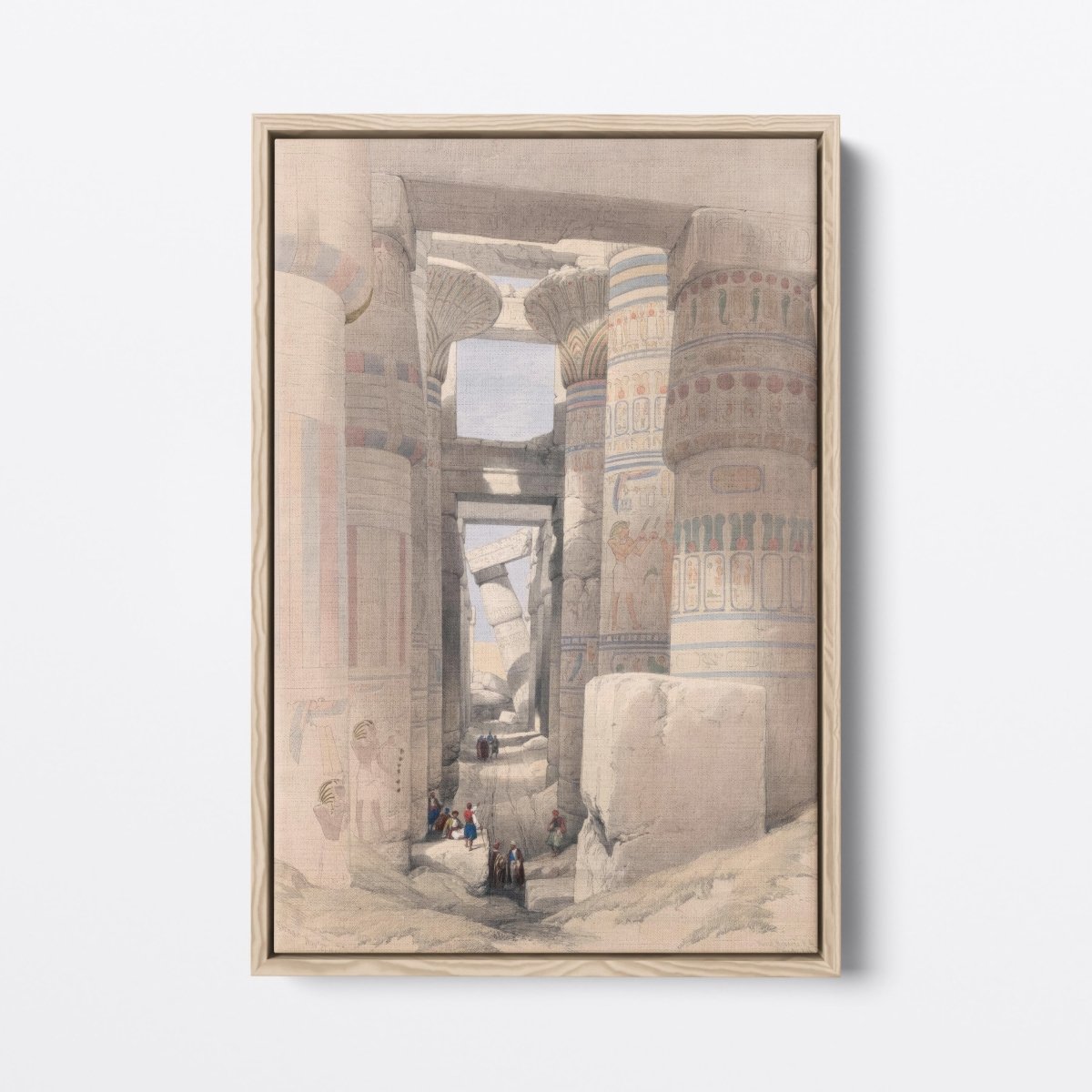 Karnak Temple, Thebes, Egypt | David Roberts | Ave Legato Art Prints