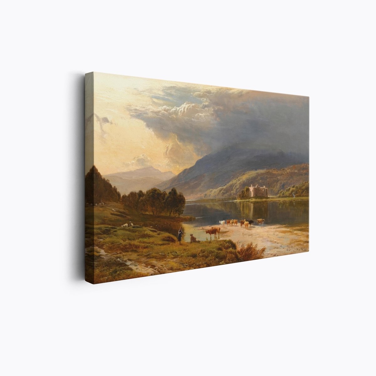 Kilchurn Castle. Loch Awe | Sidney Percy | Ave Legato Art Prints