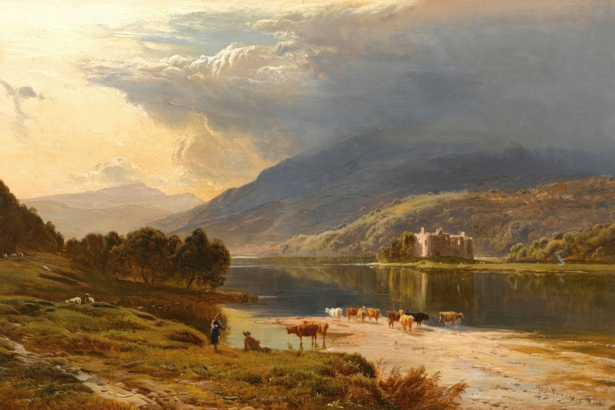 Kilchurn Castle. Loch Awe | Sidney Percy | Ave Legato Art Prints