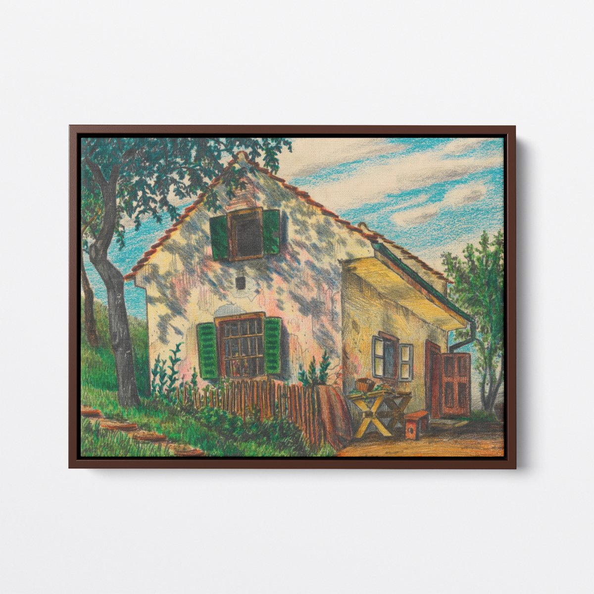 Kitchen House in Hundsdorf, Around 1925 | Karl Wiener | Ave Legato Art Prints