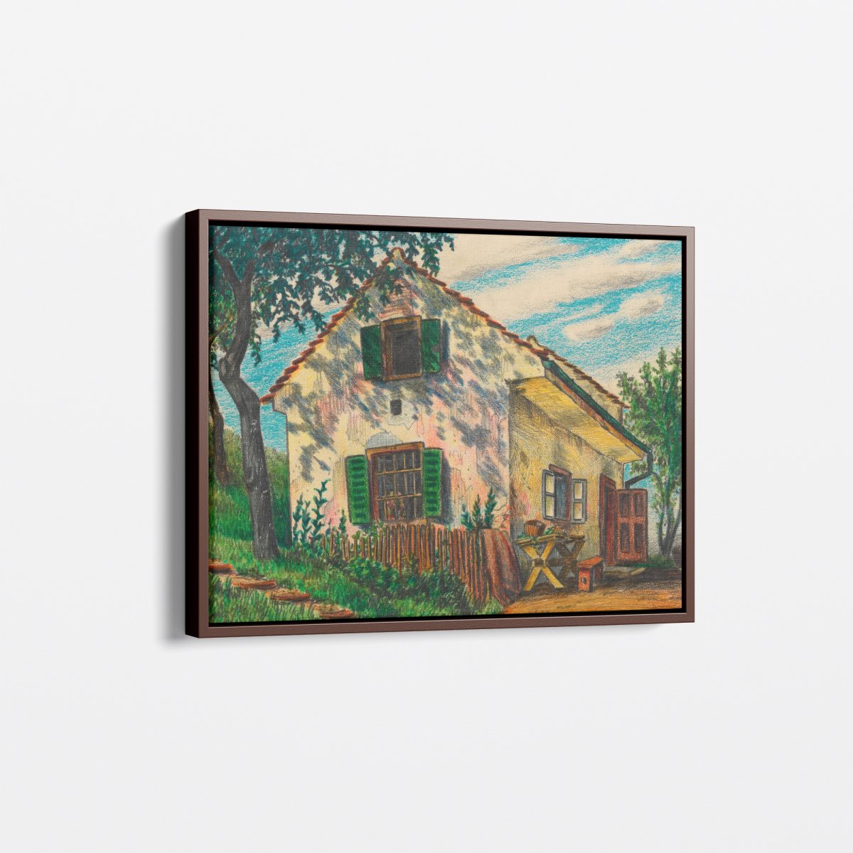 Kitchen House in Hundsdorf, Around 1925 | Karl Wiener | Ave Legato Art Prints