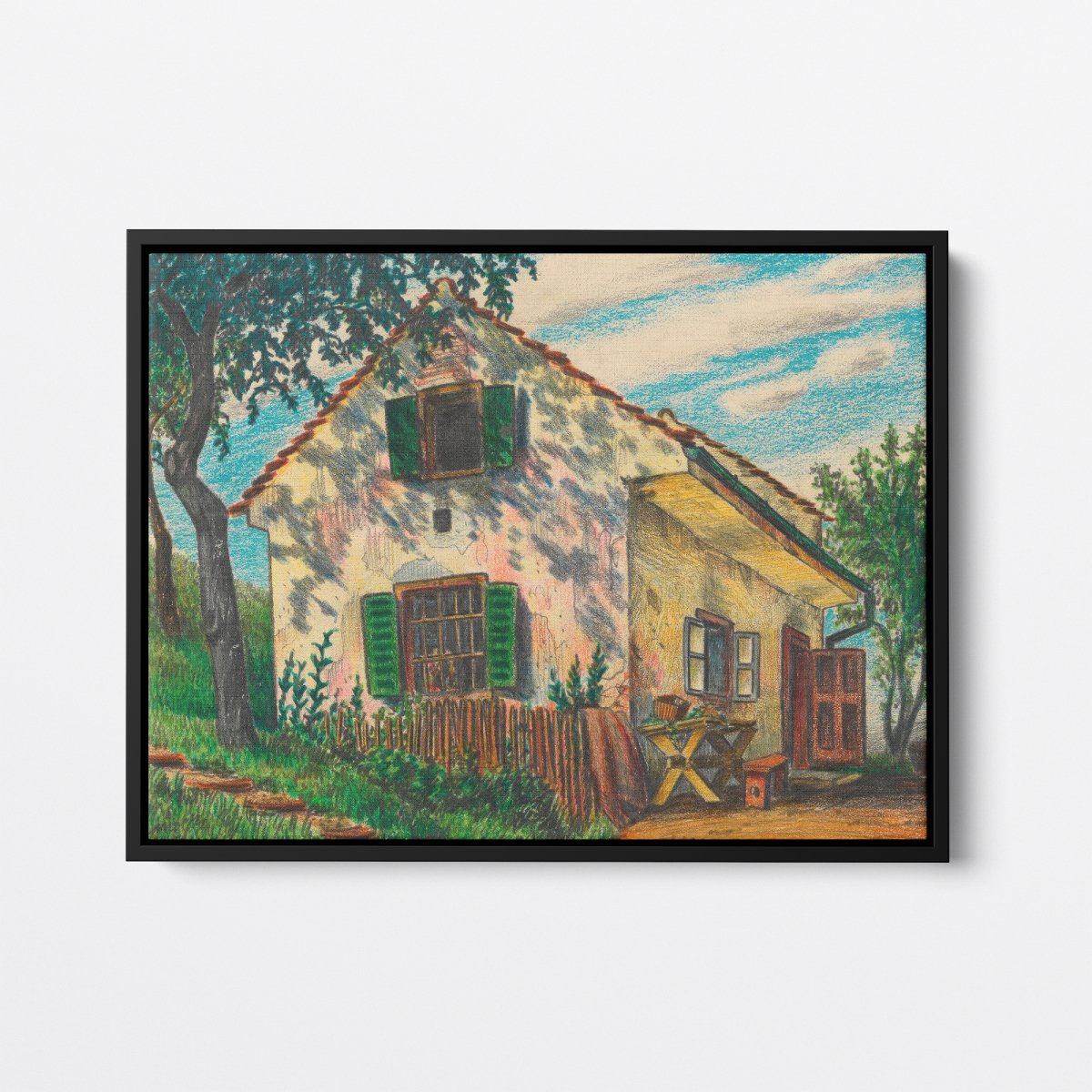 Kitchen House in Hundsdorf, Around 1925 | Karl Wiener | Ave Legato Art Prints