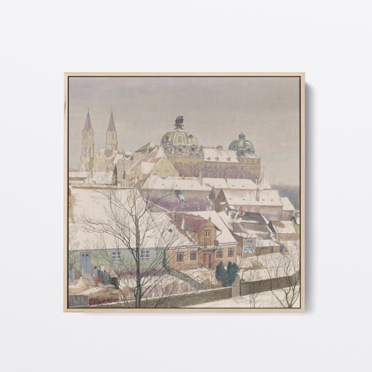 Klosterneuburg im Winter | Max Kahrer | Ave Legato Art Prints