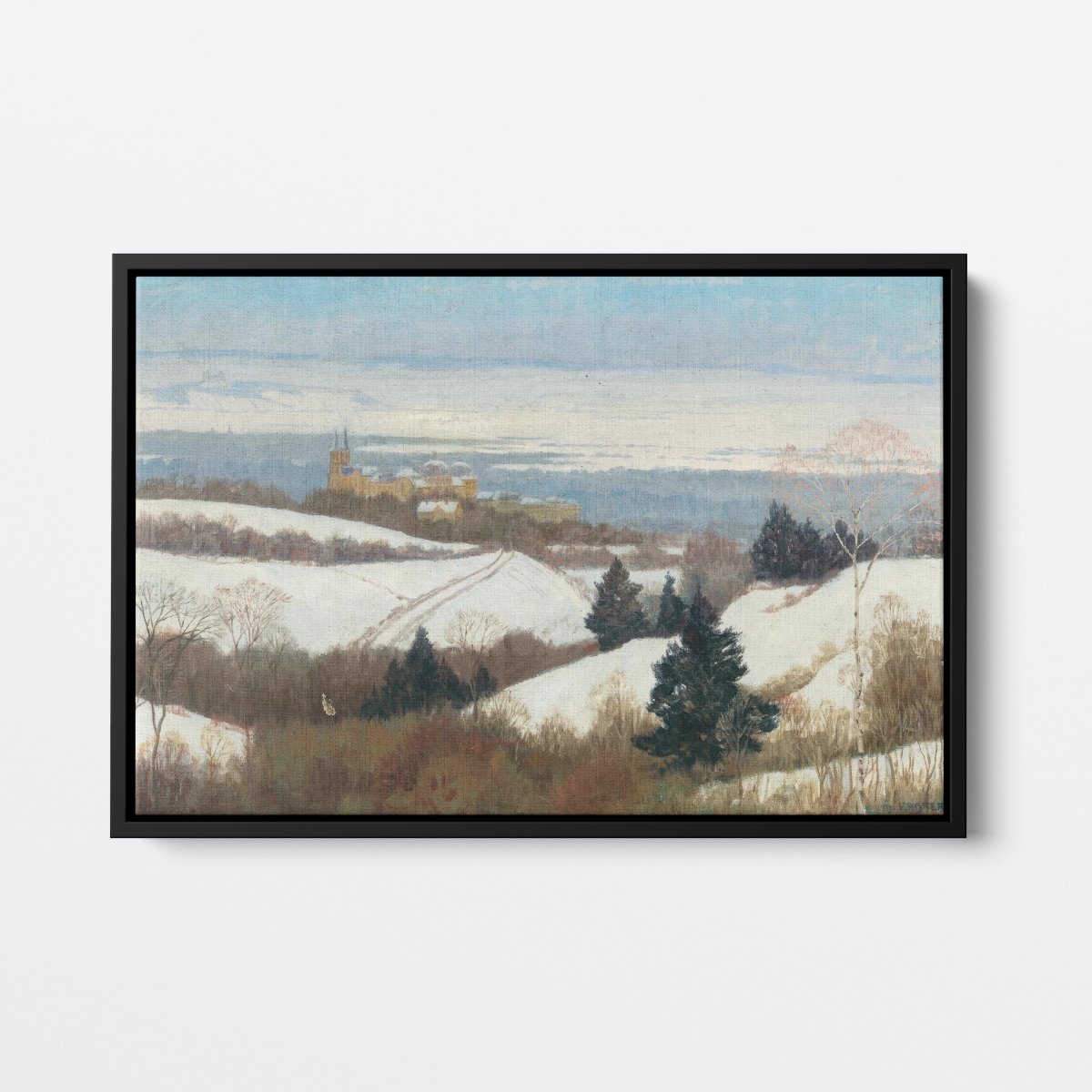 Klosterneuburg in Winter | Max Kahrer | Ave Legato Art Prints