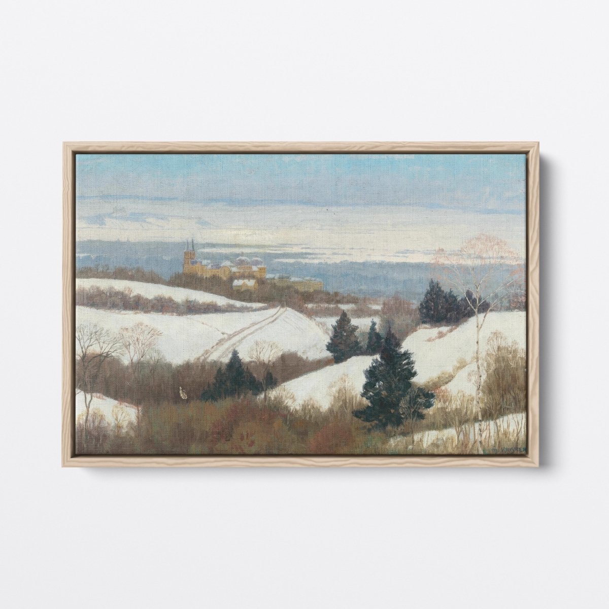 Klosterneuburg in Winter | Max Kahrer | Ave Legato Art Prints