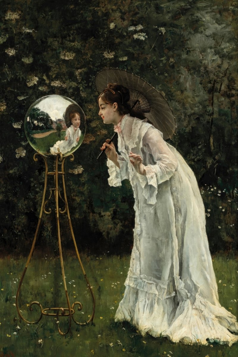 La Boule Argentée | Alfred Stevens | Ave Legato Art Prints