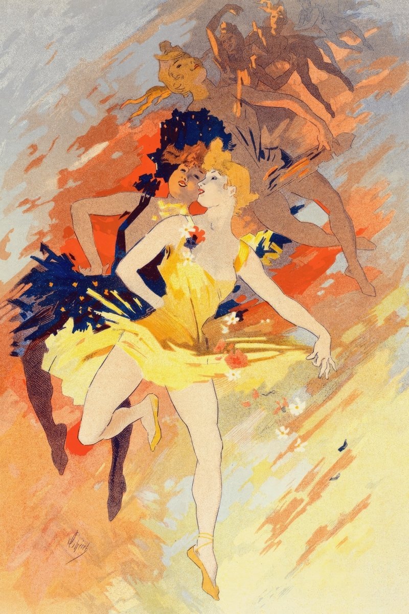 La Danse (The Dance) | Jules Chéret | Ave Legato Art Prints