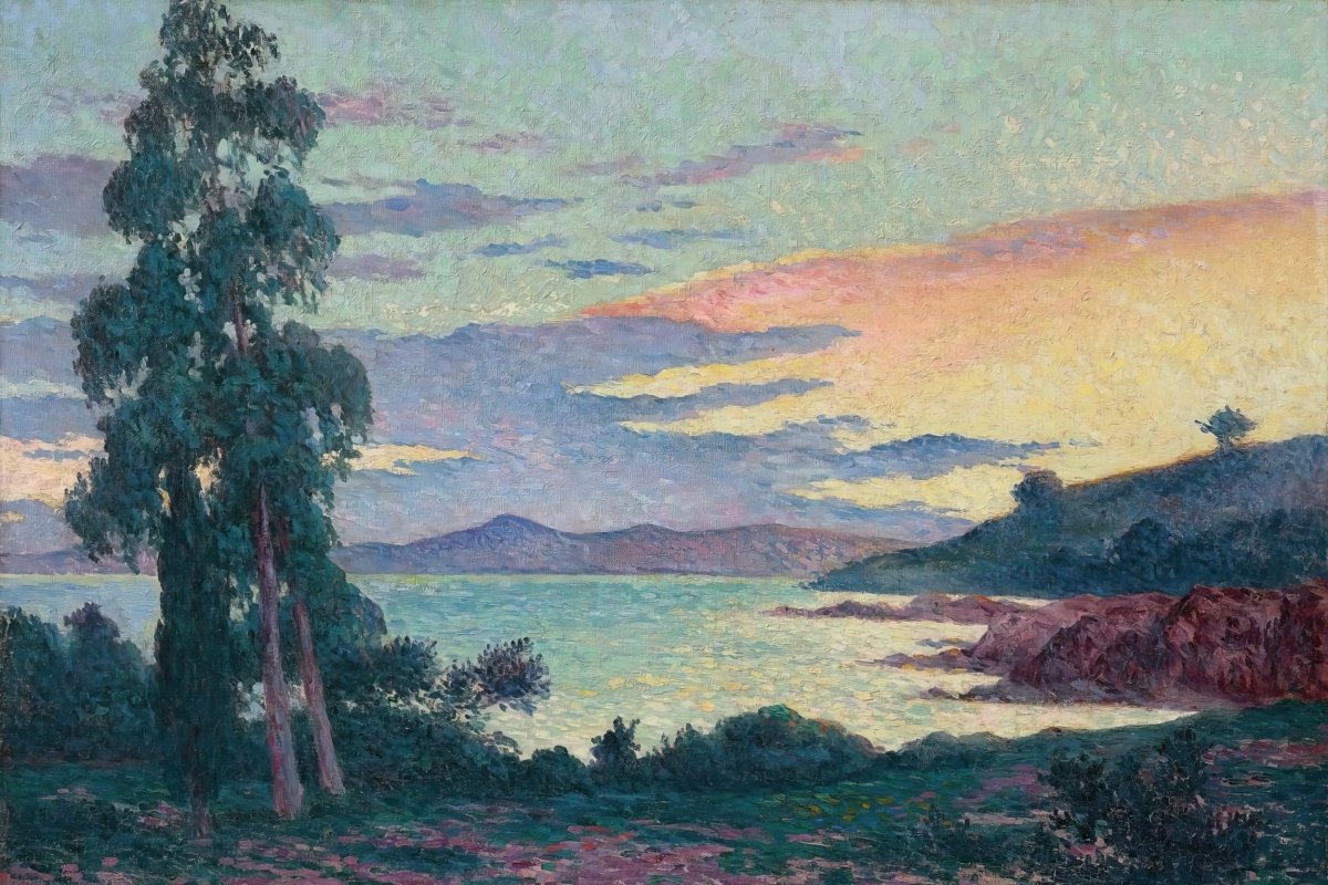 La Fossette Saint - Clair | Maximilien Luce | Ave Legato Art Prints