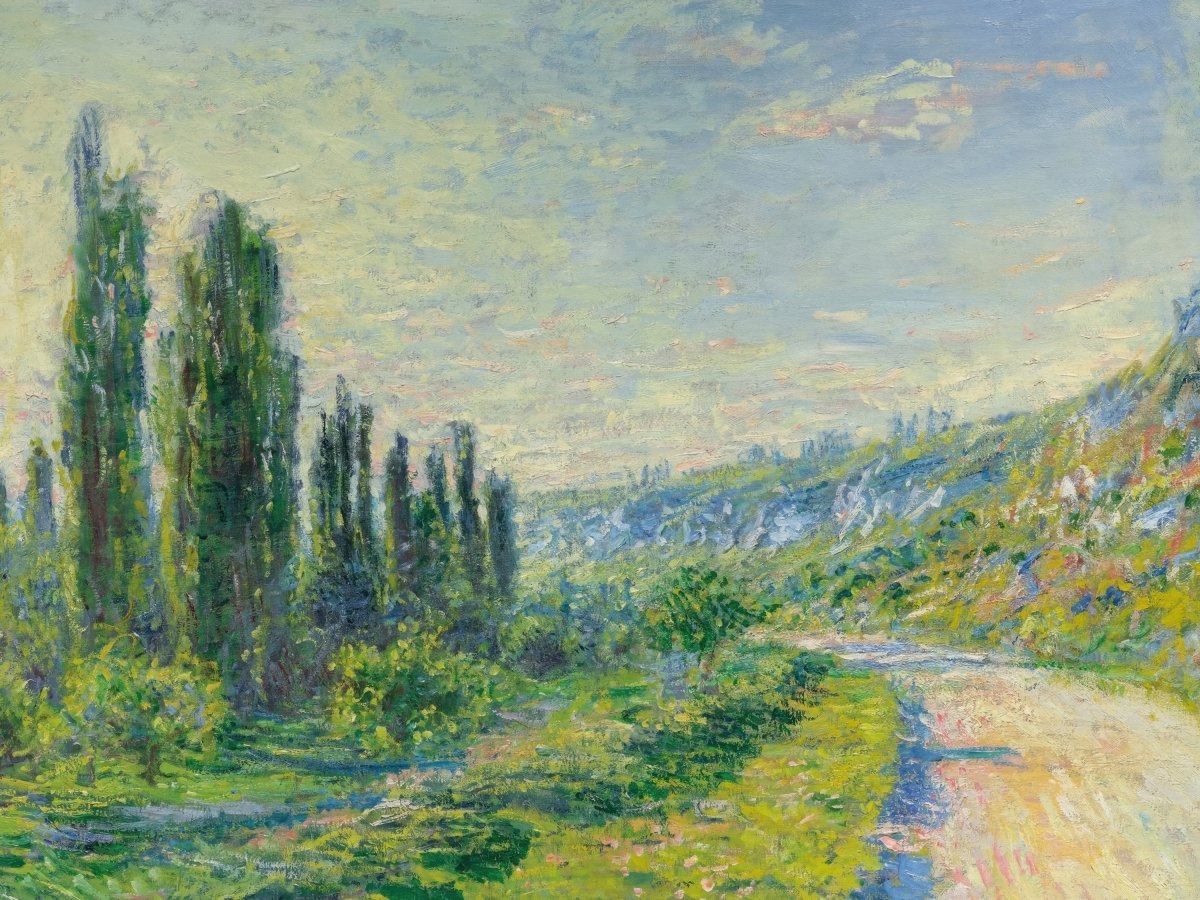 La Route de Vétheuil | Claude Monet | Ave Legato Art Prints