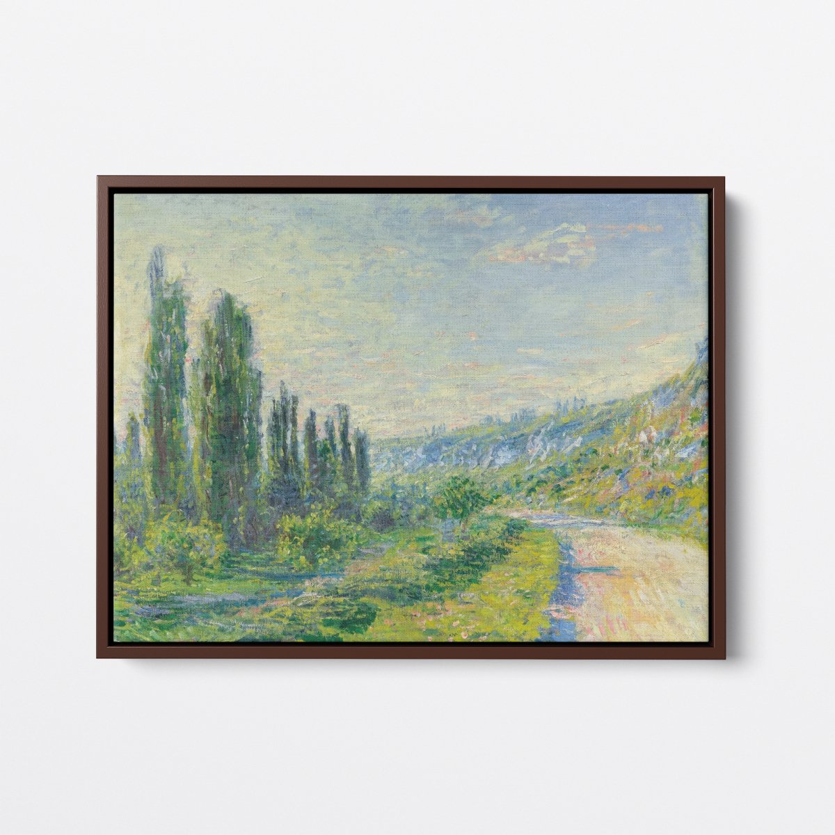 La Route de Vétheuil | Claude Monet | Ave Legato Art Prints