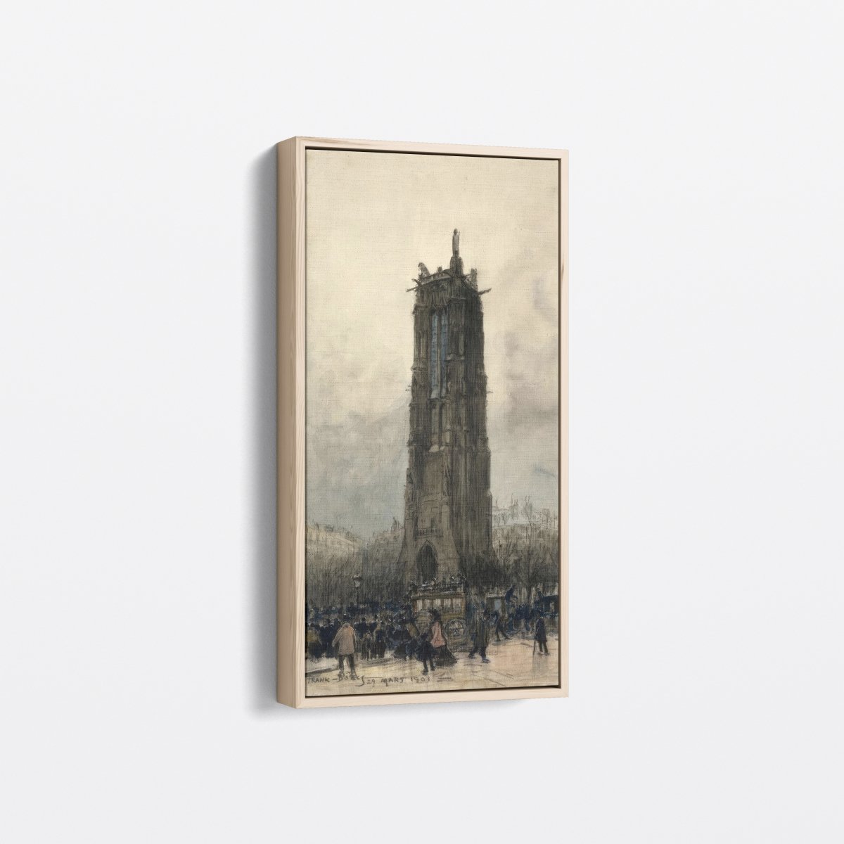 La Tour Saint - Jacques | Frank Myers Boggs | Ave Legato Art Prints